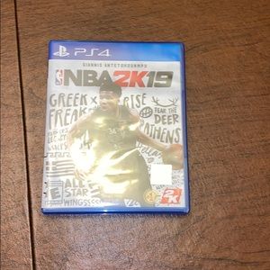 NBA 2k19 PlayStation 4 video game